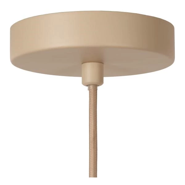 Lucide CORINA - Hanglamp - Ø 50 cm - 1xE27 - Beige - detail 4